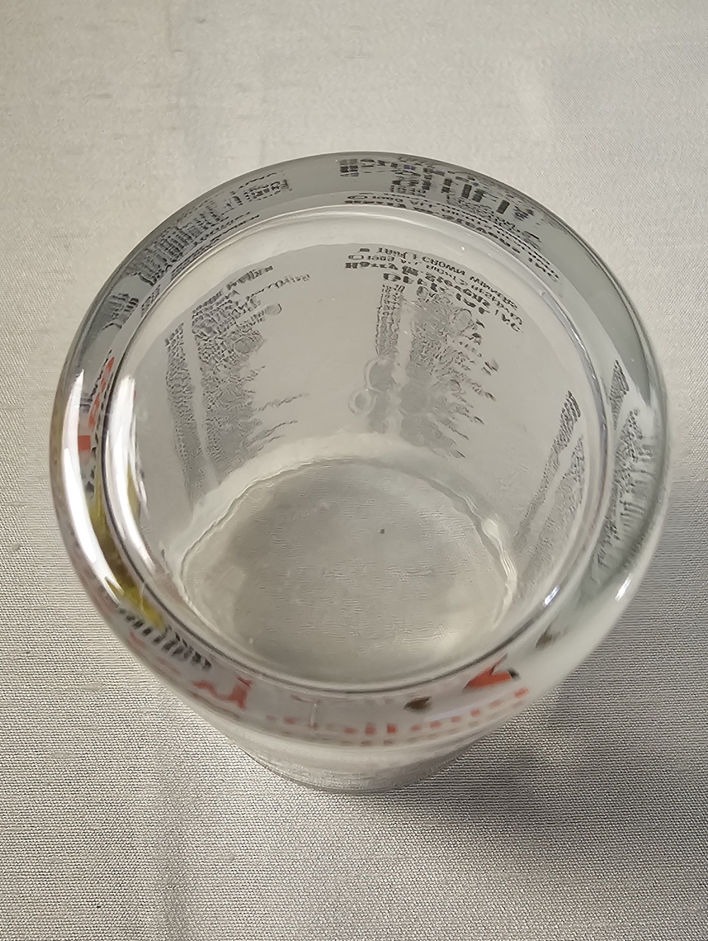 114th Preakness Commemorative Racing Glass - Red, Yellow, Brown Design - Picture 10 of 10